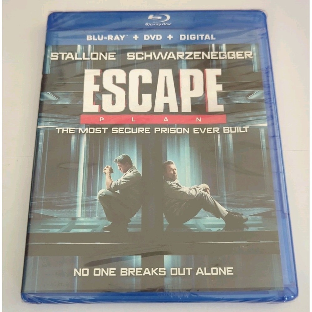 Escape Plan (Blu-ray, 2013)Brand New - Sealed, Stallone‎ & Schwarzenegger